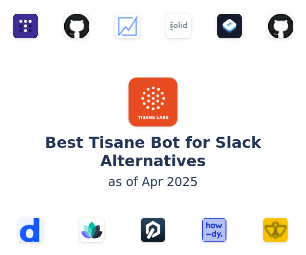 Best Tisane Bot for Slack Alternatives