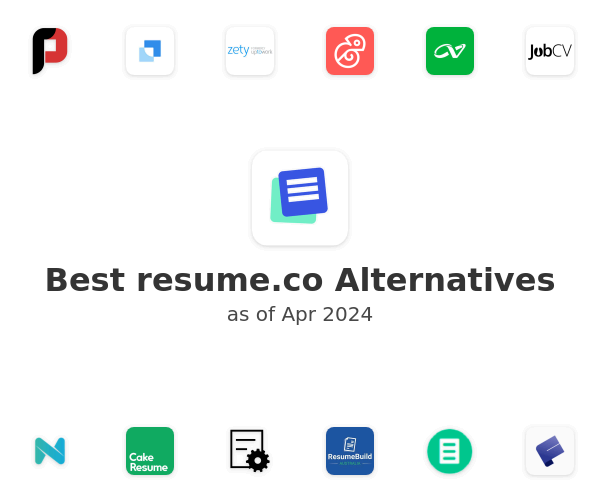 Best resume.co Alternatives