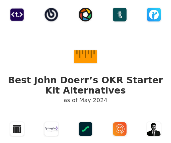 Best John Doerr’s OKR Starter Kit Alternatives