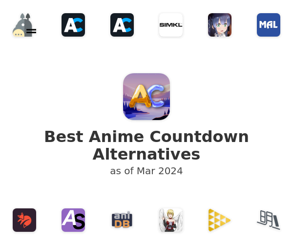 Best Anime Countdown Alternatives