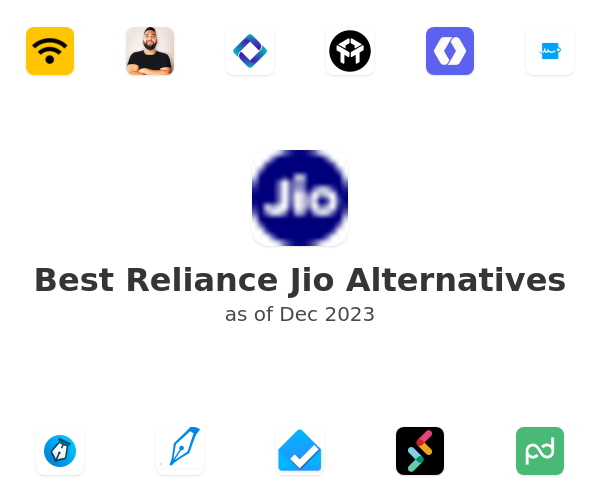 Best Reliance Jio Alternatives