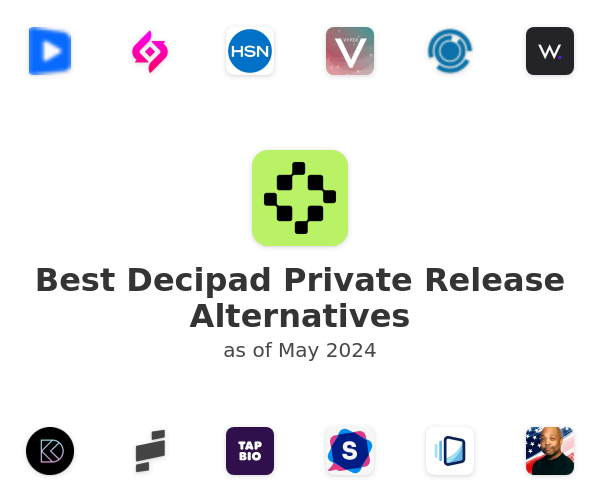 Best Decipad Private Release Alternatives