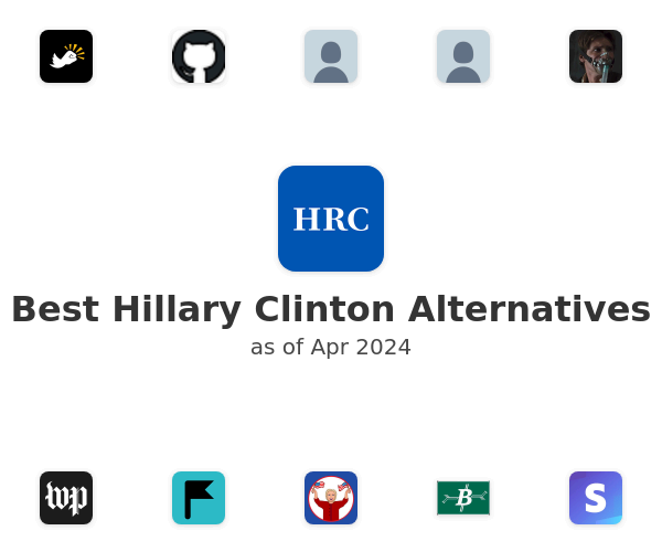 Best Hillary Clinton Alternatives