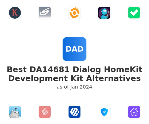Best DA14681 Dialog HomeKit Development Kit Alternatives
