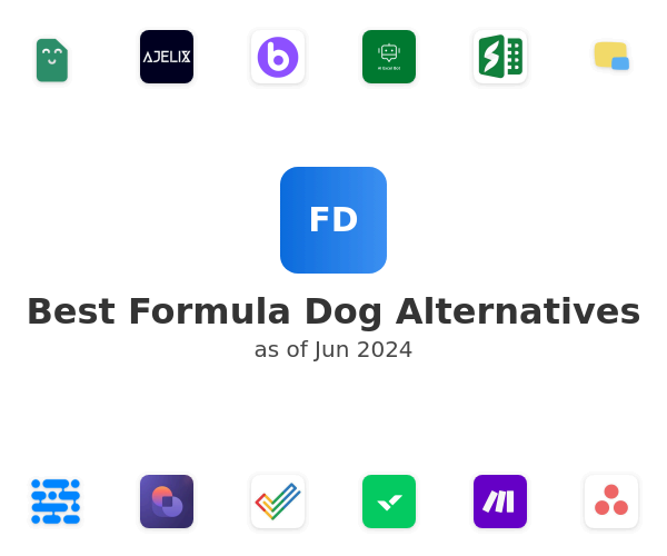 Best Formula Dog Alternatives