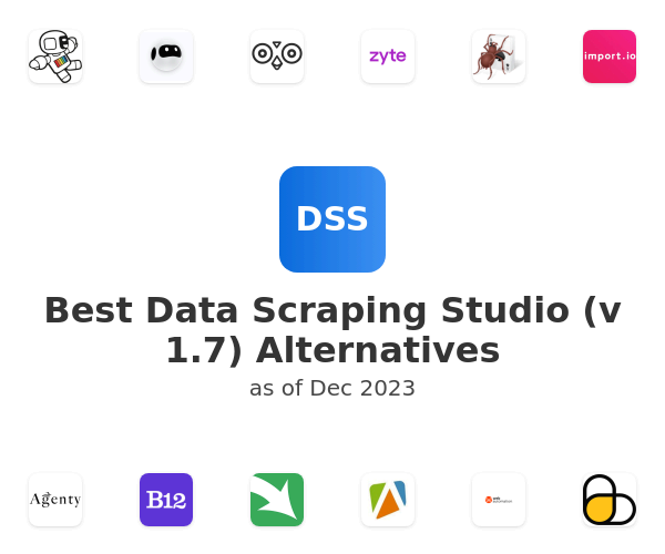 Best Data Scraping Studio (v 1.7) Alternatives