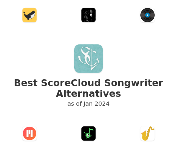 Best ScoreCloud Songwriter Alternatives
