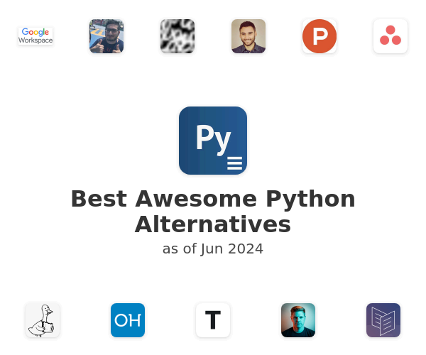 Best Awesome Python Alternatives