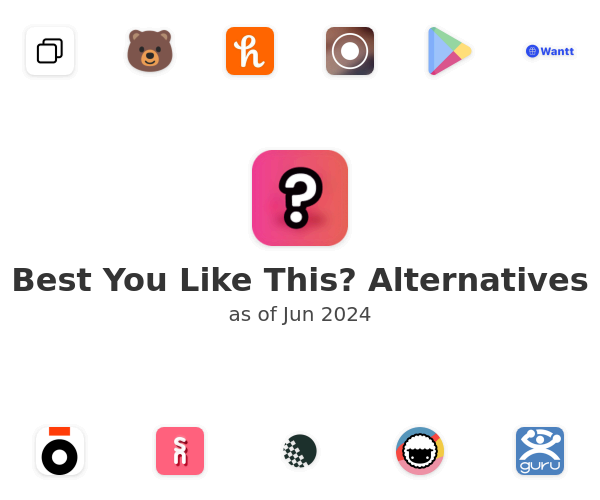 Best You Like This? Alternatives