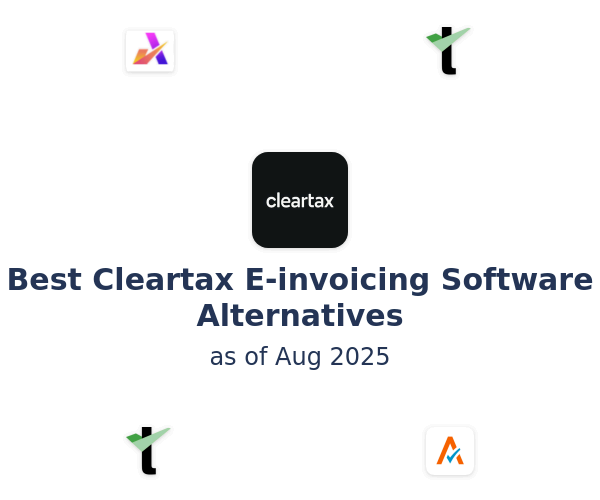 Best Cleartax E-invoicing Software Alternatives