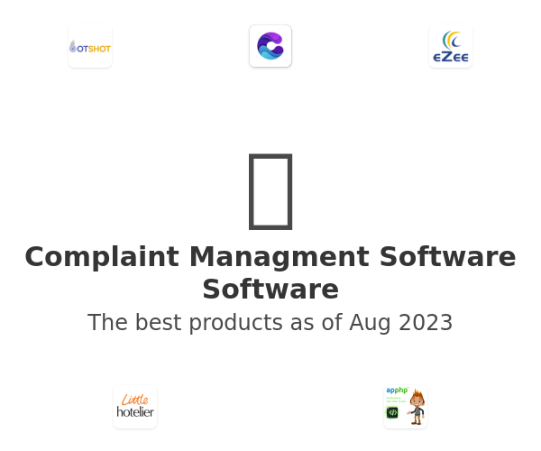 The best Complaint Managment Software products