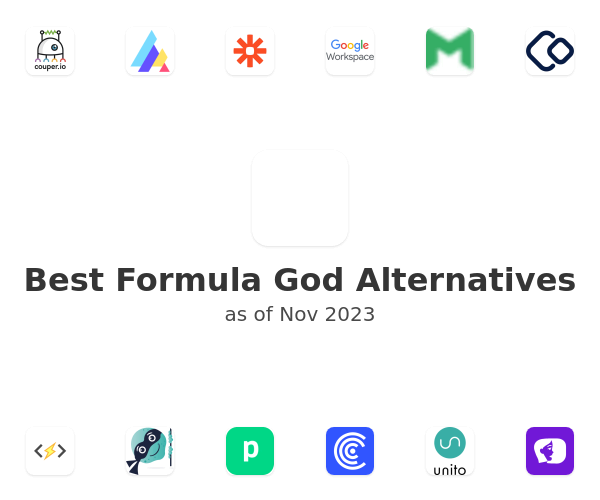 Best Formula God Alternatives