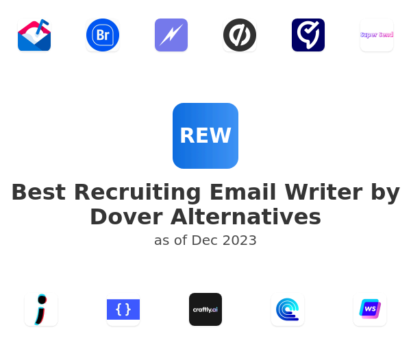 Best Recruiting Email Writer by Dover Alternatives