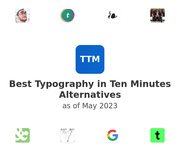 Best Typography in Ten Minutes Alternatives
