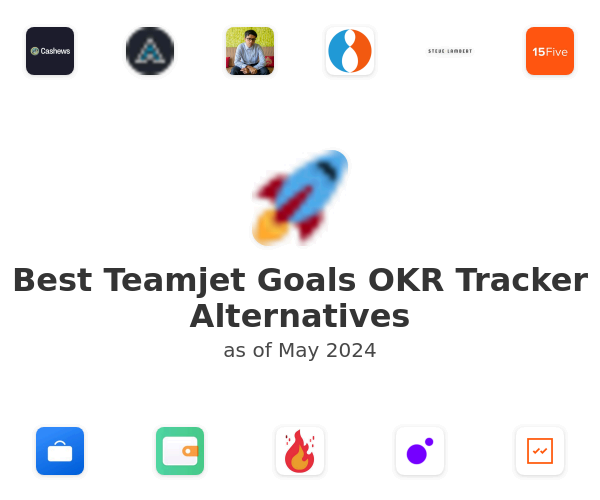 Best Teamjet Goals OKR Tracker Alternatives