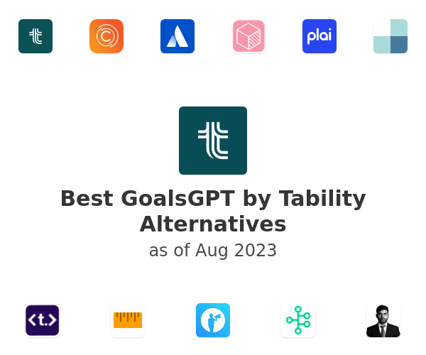 Best GoalsGPT by Tability Alternatives