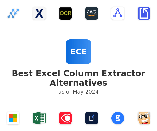 Best Excel Column Extractor Alternatives