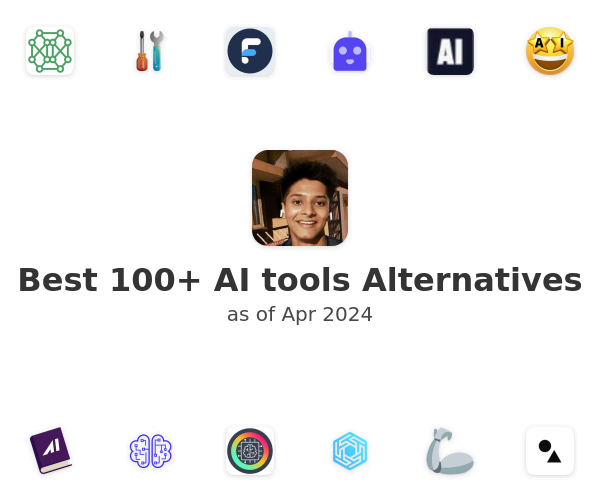 Best 100+ AI tools Alternatives
