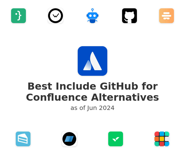 Best Include GitHub for Confluence Alternatives