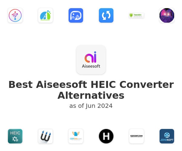 Best Aiseesoft HEIC Converter Alternatives