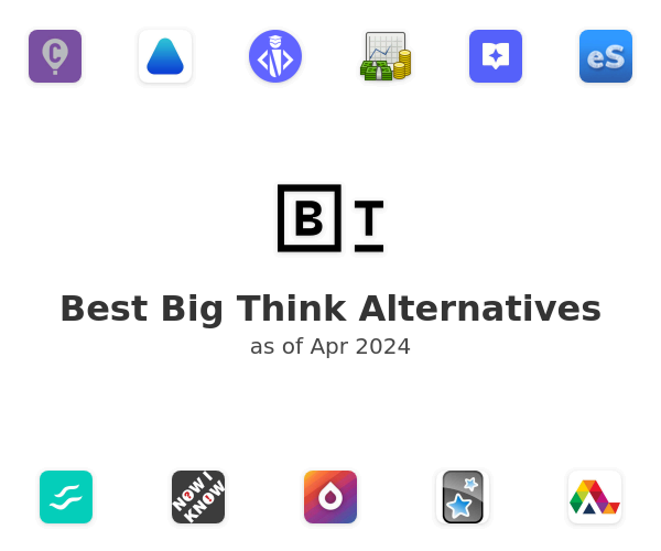 Best Big Think Alternatives
