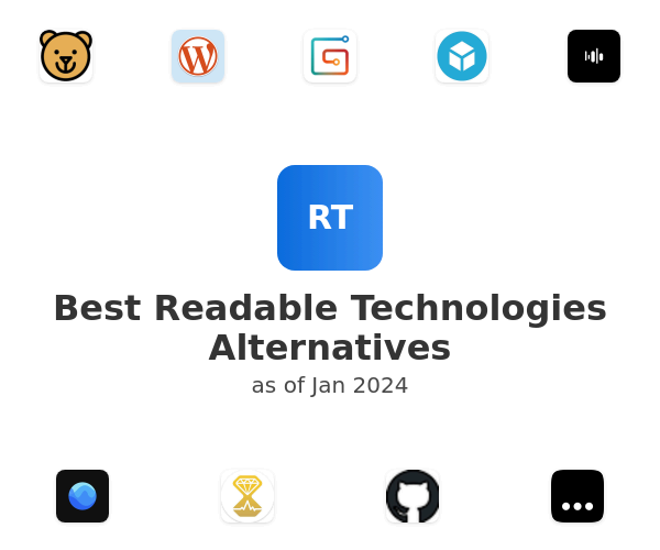 Best Readable Technologies Alternatives