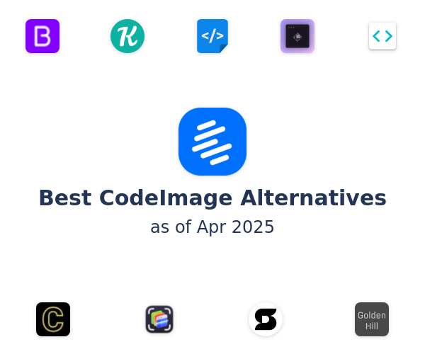 Best CodeImage Alternatives