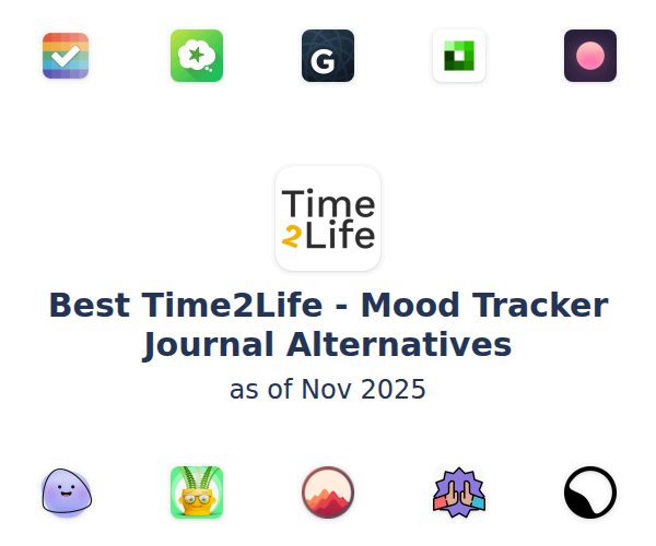 Best Time2Life - Mood Tracker Journal Alternatives
