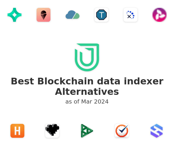 Best Blockchain data indexer Alternatives