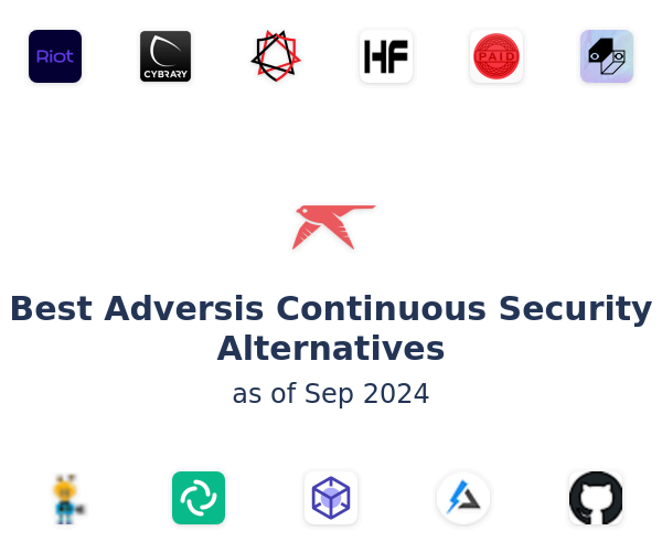 Best Adversis Continuous Security Alternatives