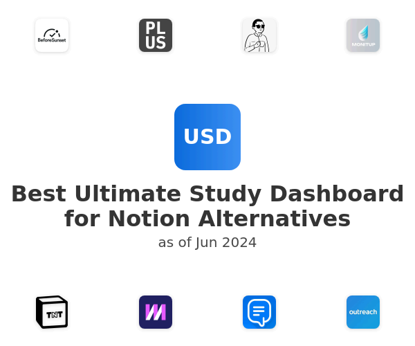 Best Ultimate Study Dashboard for Notion Alternatives
