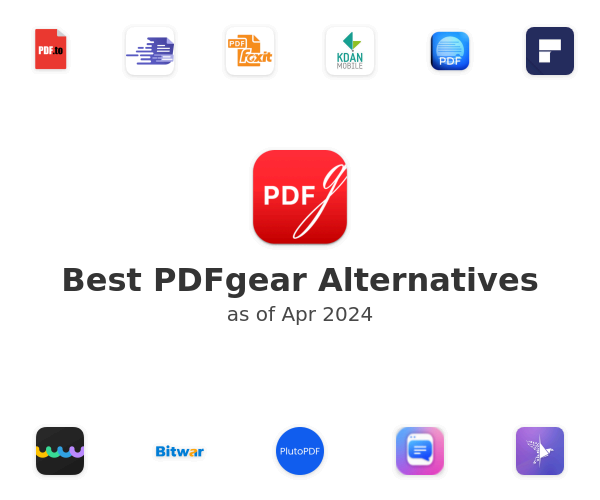 Best PDFgear Alternatives