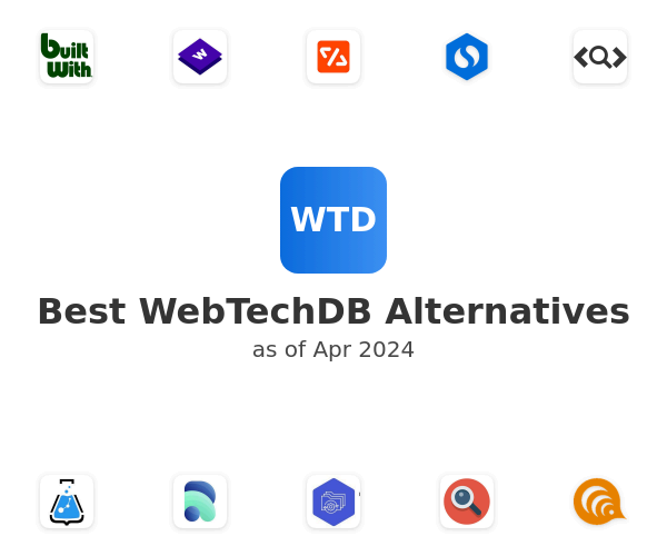 Best WebTechDB Alternatives