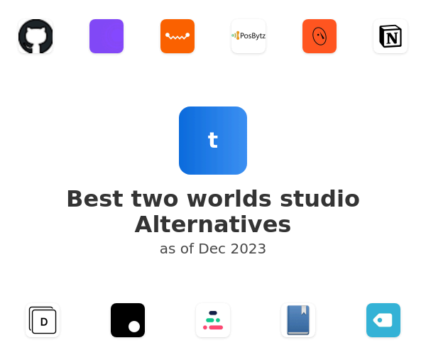 Best two worlds studio Alternatives