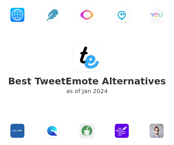 Best TweetEmote Alternatives