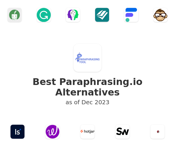 Best Paraphrasing.io Alternatives