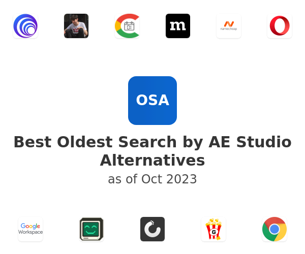 Best Oldest Search by AE Studio Alternatives