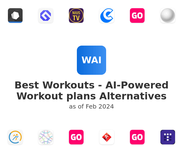 Best Workouts - AI-Powered Workout plans Alternatives