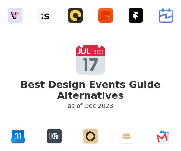 Best Design Events Guide Alternatives
