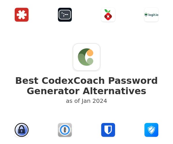 Best CodexCoach Password Generator Alternatives