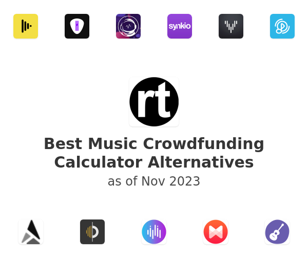 Best Music Crowdfunding Calculator Alternatives