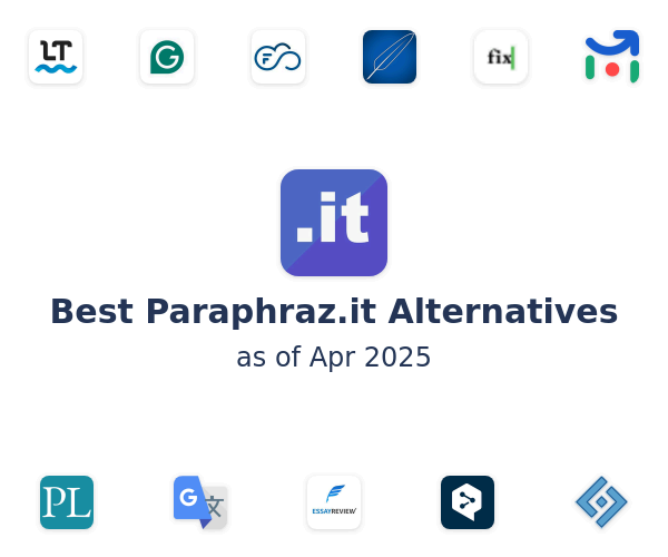Best Paraphraz.it Alternatives