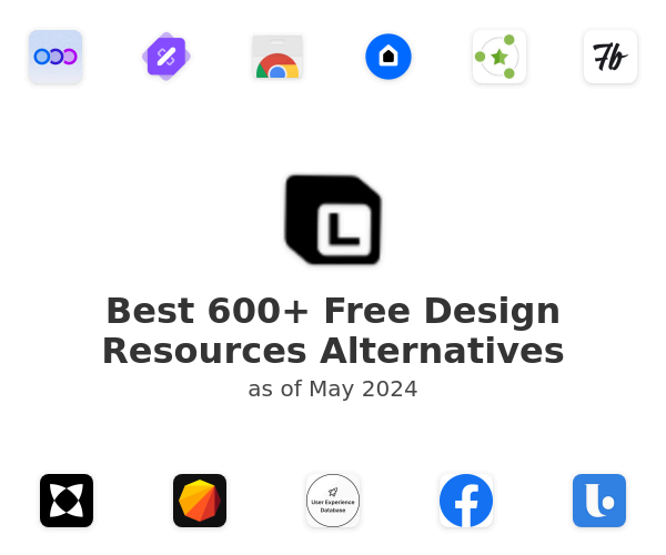 Best 600+ Free Design Resources Alternatives