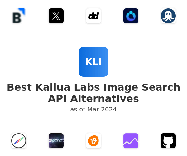Best Kailua Labs Image Search API Alternatives
