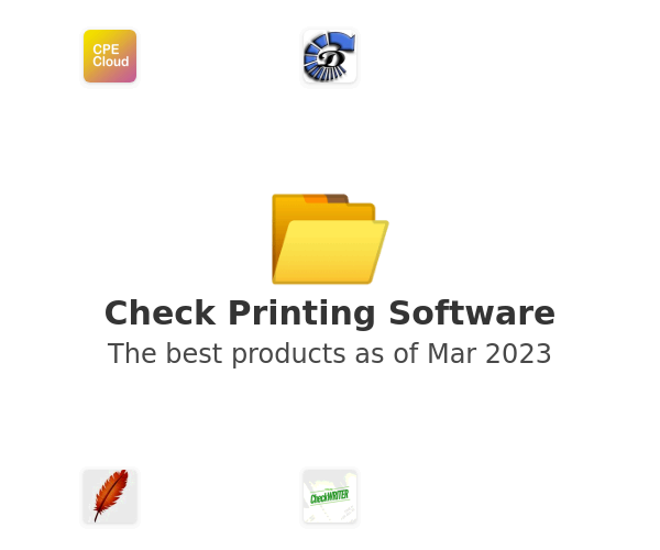 The best Check Printing products