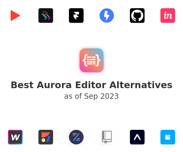 Best Aurora Editor Alternatives
