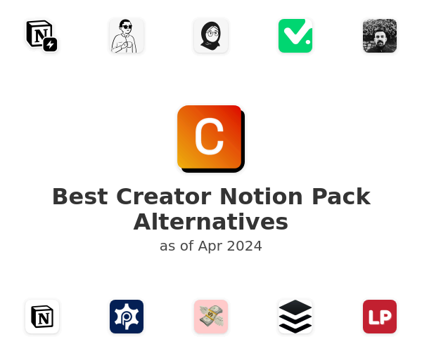Best Creator Notion Pack Alternatives