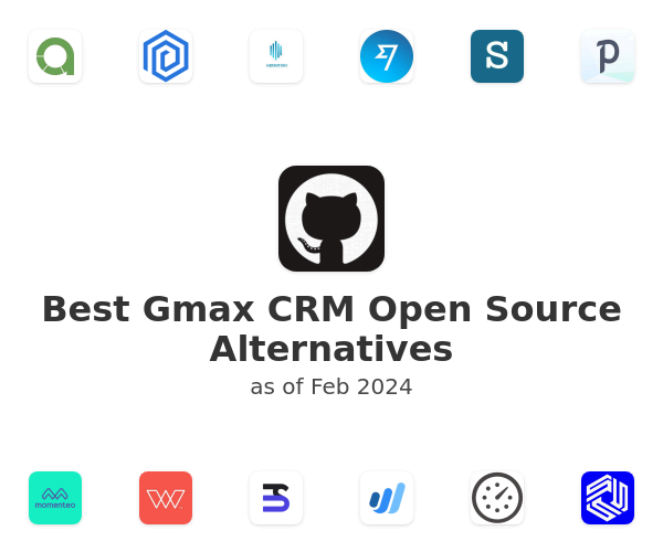 Best Gmax CRM Open Source Alternatives