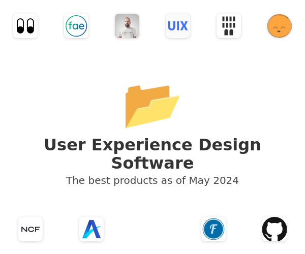 The best User Experience Design products