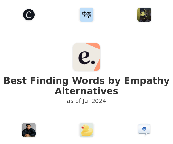 Best Finding Words by Empathy Alternatives